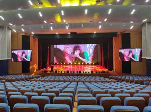 上海外国语大学三亚附属中学礼堂音视频、舞台灯光、智能控制系统